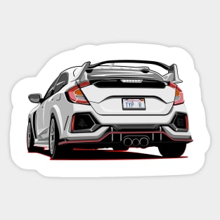 Spaceship Sticker